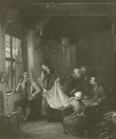 De marskramer door David Wilkie